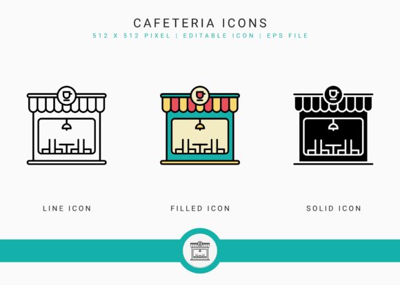 Cafeteria Graphics for Crafting