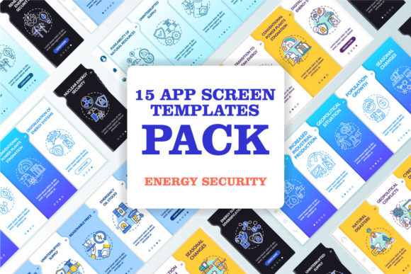 Energy Secure Factors Onboarding Graphics