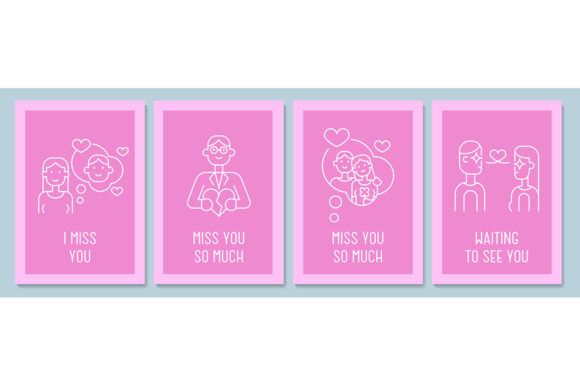 Message for Partner Postcard Set