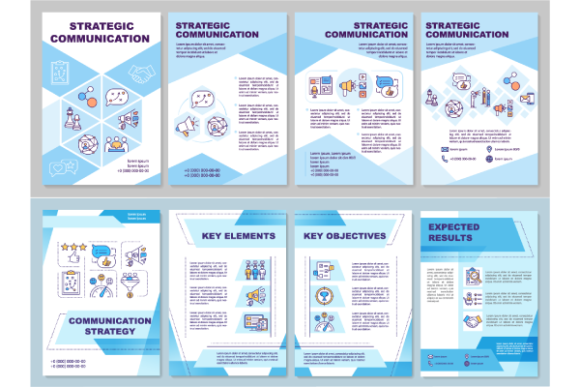 Strategic Communication Templates Bundle for Local Business Branding