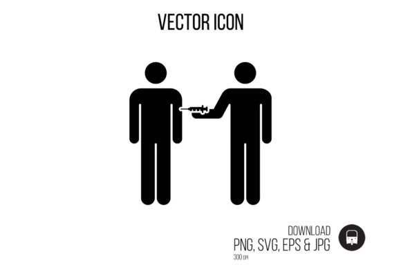 Vaccine Icon Graphics for Handmade Creators