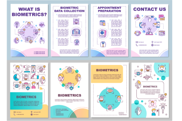 What is Biometrics Brochure Bundle Graphics